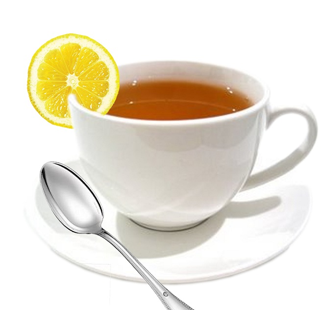 cup of tea_white background