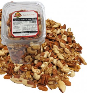 Raw mixed Nuts_white