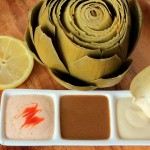 Creamy Garlic-Balsamic Dipping Sauce for Artichokes