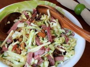 Cabbage & Hamarita Cheese Salad with Corned Beef IMG_3490_E