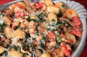 Gnocchi with Local Swiss Chard Tomatoes  White Beans IMG_9197_E_sm
