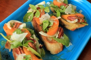 Apricot & Watercress & Fennel Mini Tartines IMG_6863_E_sm