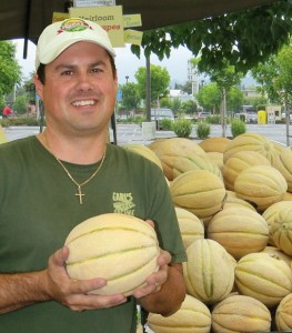 Robbie with Heirloom Cantaloupe2