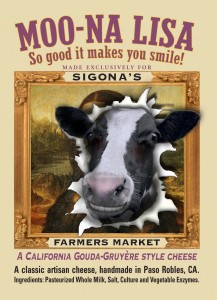 Sigona's Moo-Na Lisa Cheese