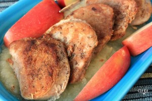 Spiced Rubbed Pork Tenderloin with North Coast Applesauce