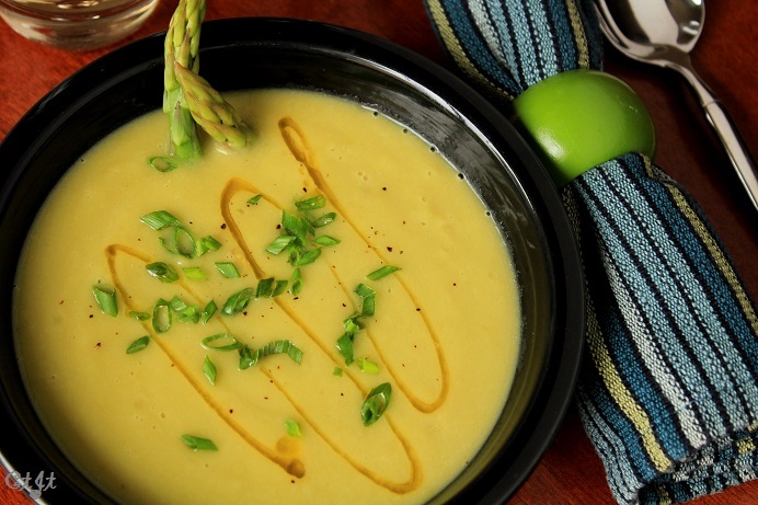 Dairy-free Cream of Asparagus Soup