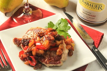 pear-sweet-pepper-and-ginger-chutney-over-pan-fried-pork-chops_360