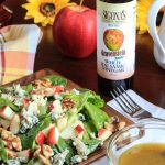 Chopped Apple Salad with Gorgonzola and a Gravenstein Balsamic Vinaigrette