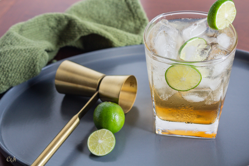 Vodka Tonic or Gin & Tonic with Key Lime Balsamic