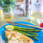 Pan-Seared Swordfish with a Peppercorn & Lemon-Herb Butter Sauce