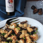 Fig-Balsamic Roasted Cauliflower with Black Mission Figs