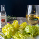 Butter Lettuce Hearts tossed with Chiquitita Olive Oil and Summertime Peach White Balsamic