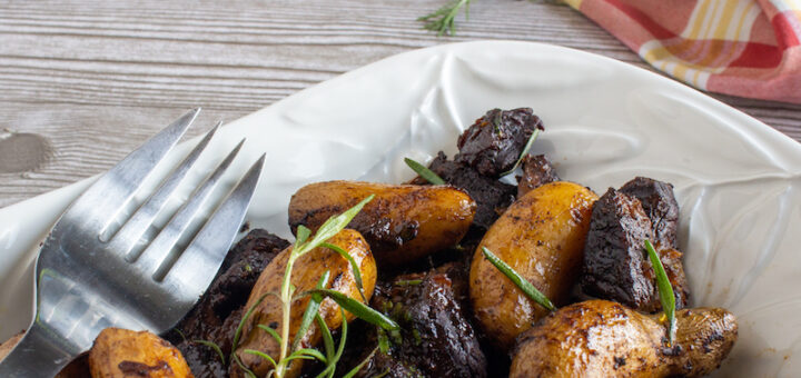 Braised Lamb with Fingerling Potatoes