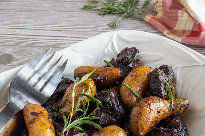 Braised Lamb with Fingerling Potatoes
