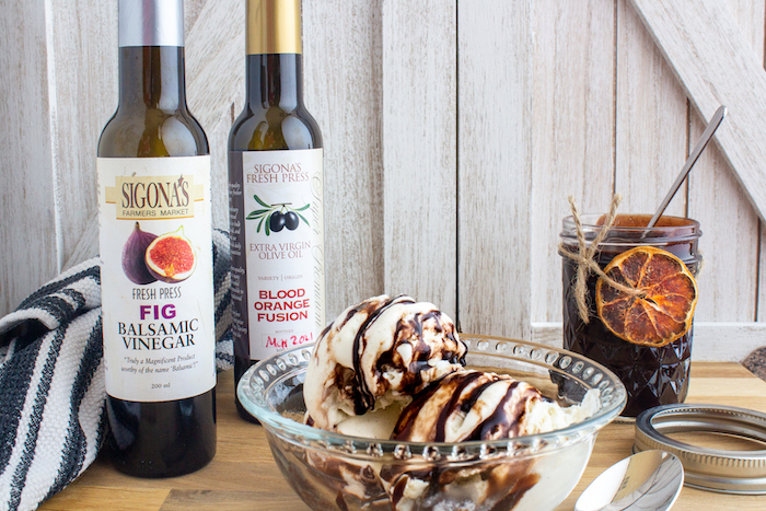 Fig & Blood Orange Fudge Sauce