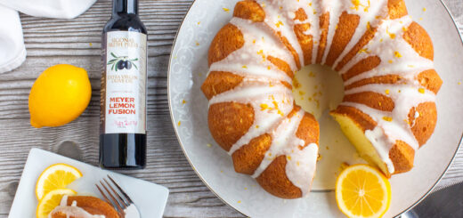 Meyer Lemon Olive Oil & Honey Yogurt Tea Cake