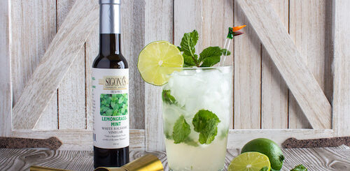 Sigona's Lemongrass Mint Balsamic Mojito