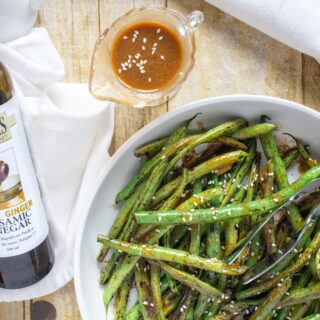 Honey Ginger Balsamic Sautéed Green Beans