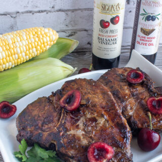 Olive Wood Smoked Oil & Cherry Balsamic Pork Marinade