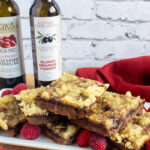 Three Layer Chocolate, Raspberry and Blood Orange Cookie Bars