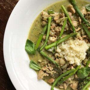 Thai Green Curry with Asparagus
