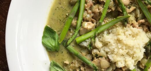 Thai Green Curry with Asparagus
